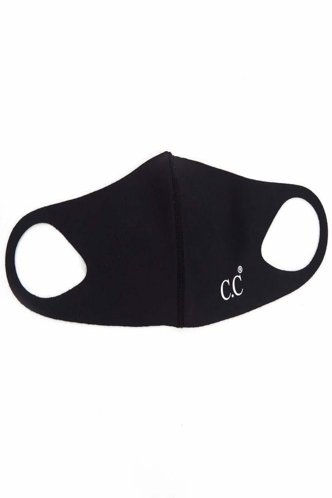 C.C MASK Solid Stretchable Mask Seam Non Medical UV Protection Hygrosc
