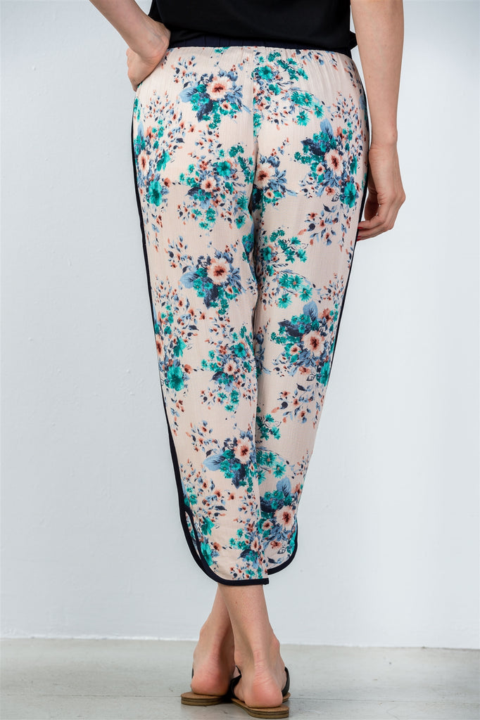 CELIE floral printed casual pants