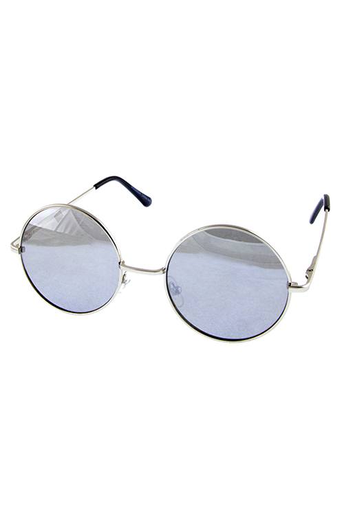SONIA hipster dapper round circle shaped sunglasses