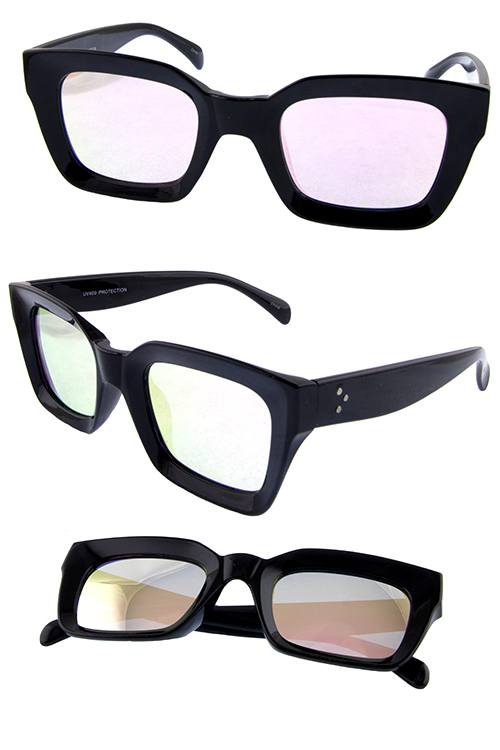 ARI square shaped plastic modern fashion sunglasses