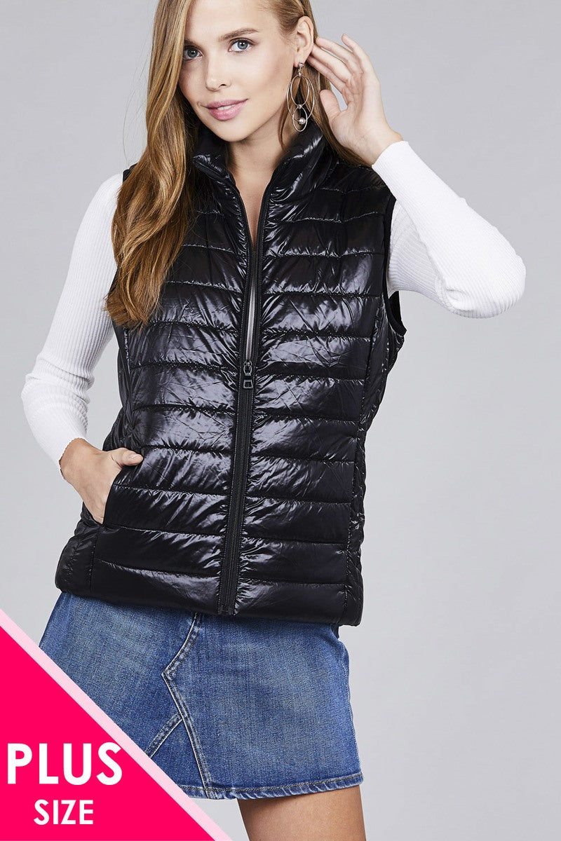 CHOLE Quilted padding vest