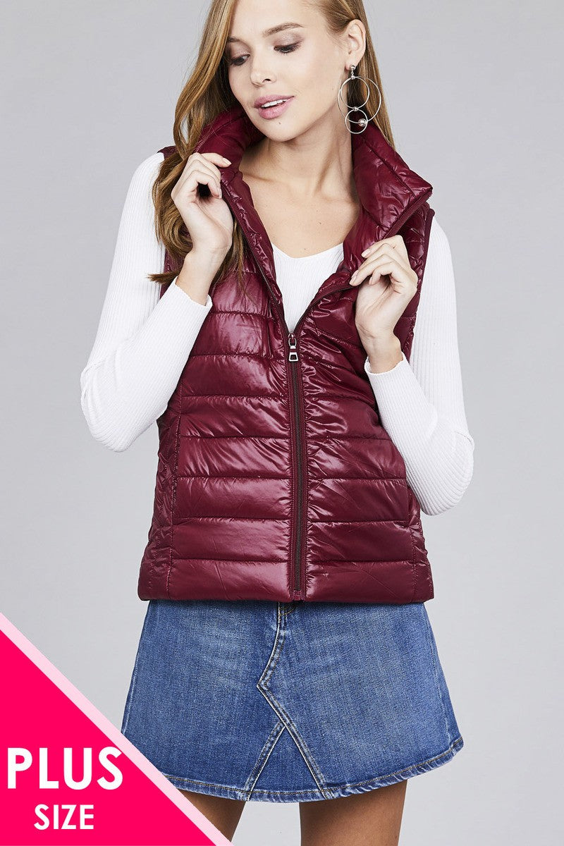 CINDY Quilted padding vest