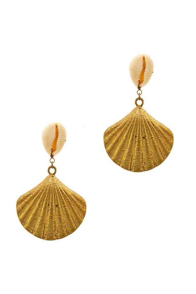 Designer Trendy Sea Life Shell Earring