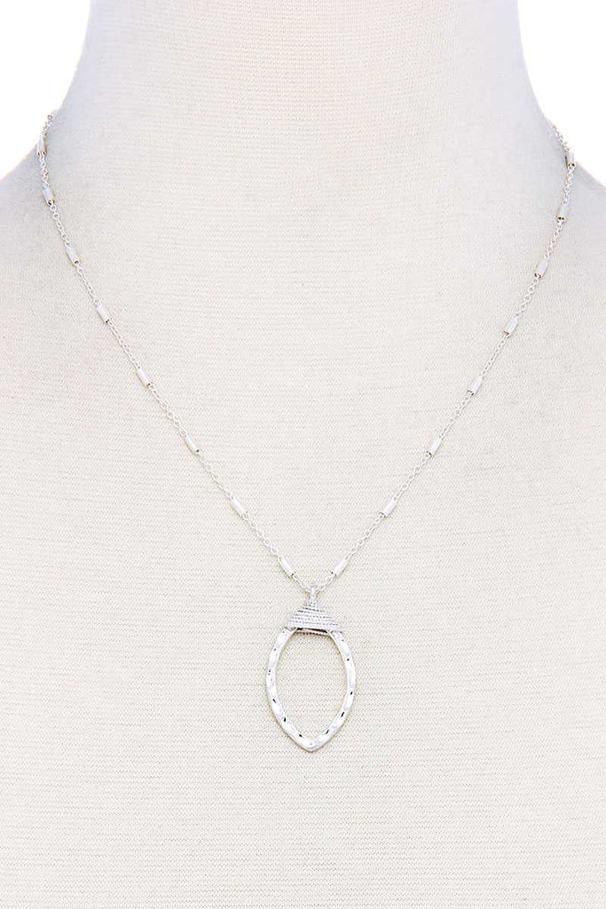 Fashion Oval Chic Necklace