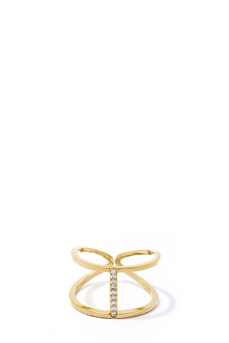 Modern Fashion Rhinestone Zirconia Ring
