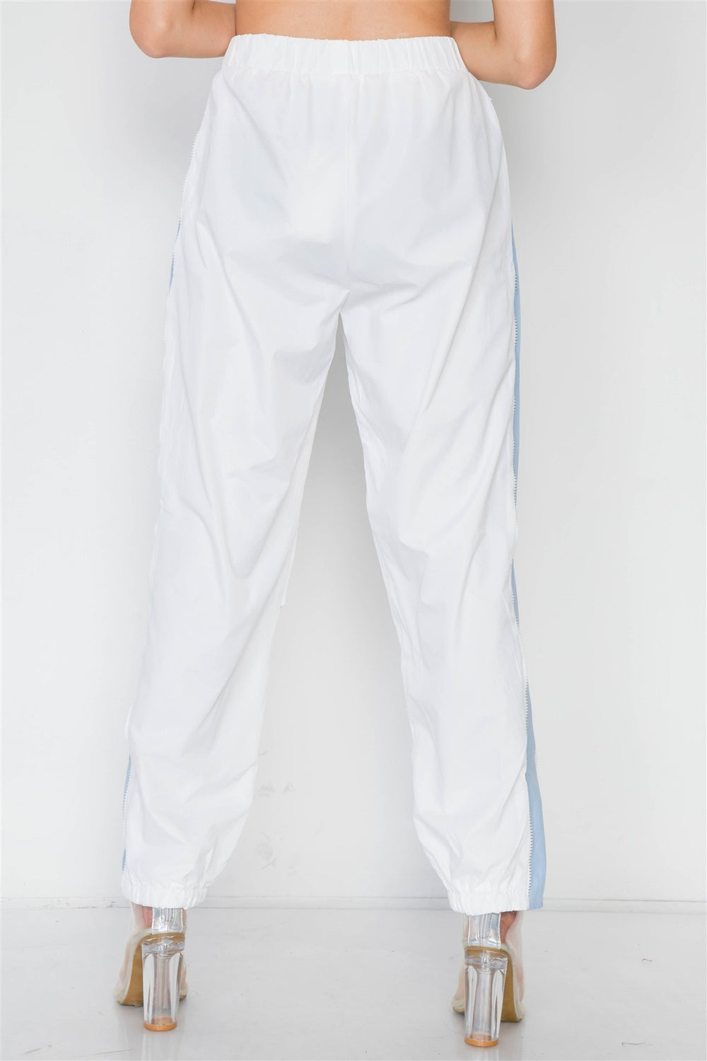 Colorblock Windbreaker Jacket Pant Set
