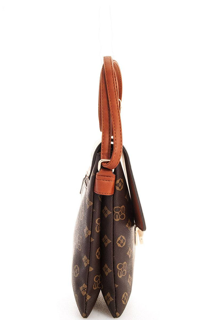 Alba Charisma Modern Pattern Crossbody Messenger Bag