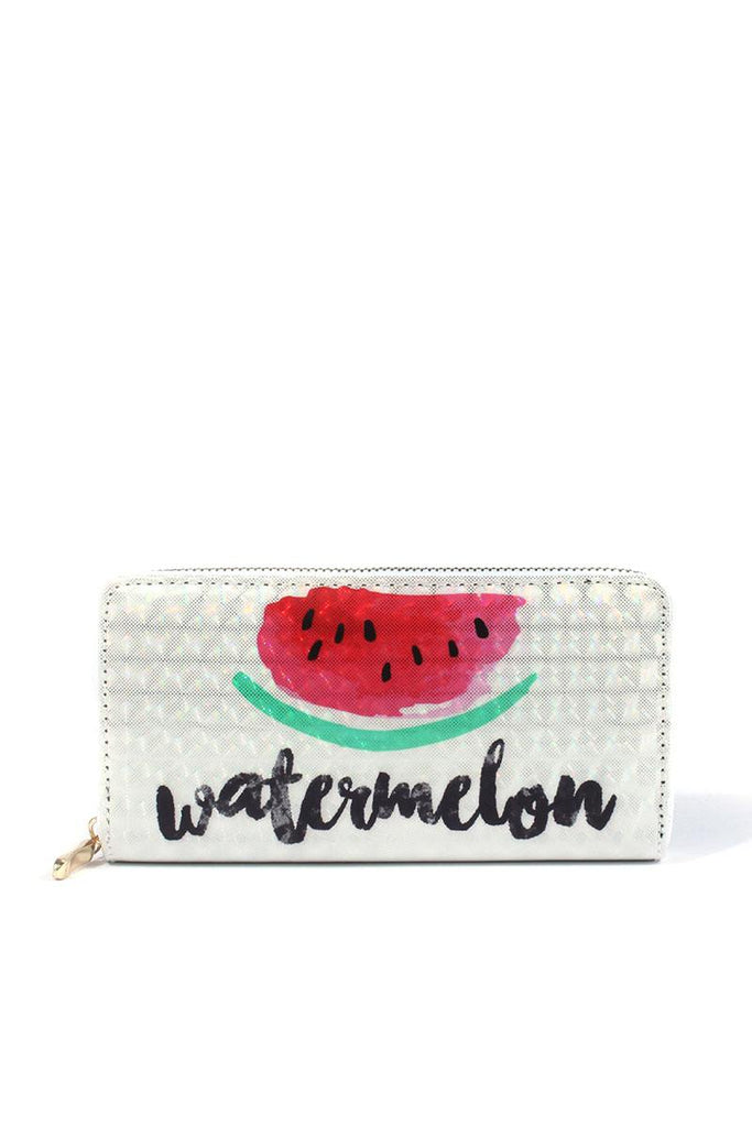 Watermelon Print Wallet
