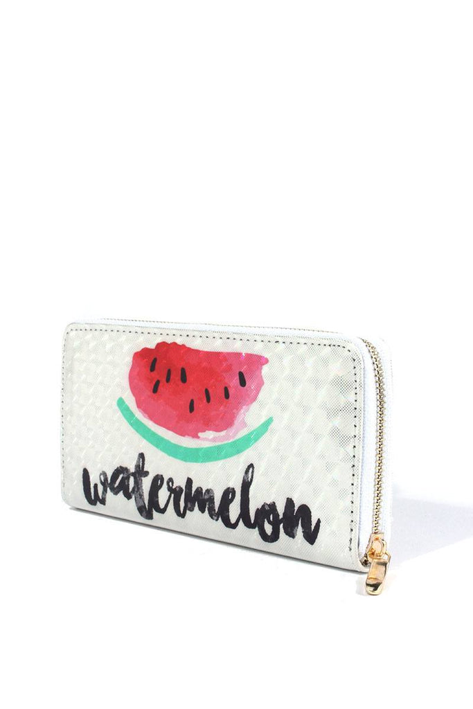 Watermelon Print Wallet