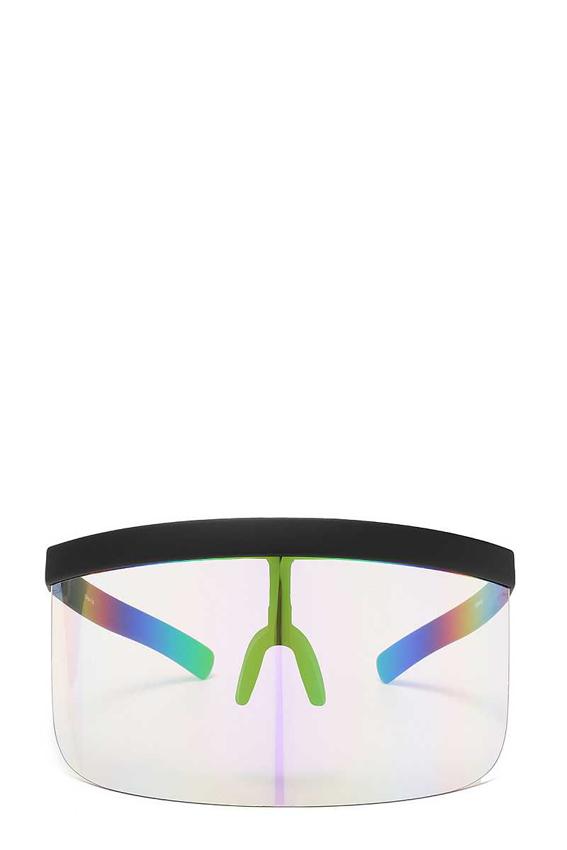 Trendy Modern Stylish Retro Cybertix Big Sunglasses
