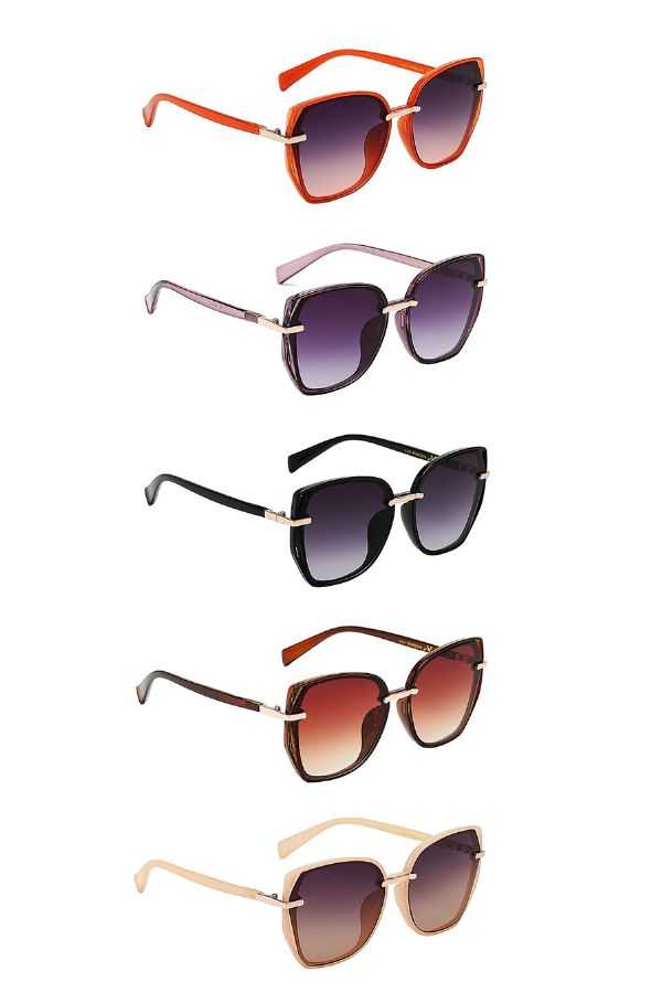 Ravishing Square Designer Polymer Sunglasses